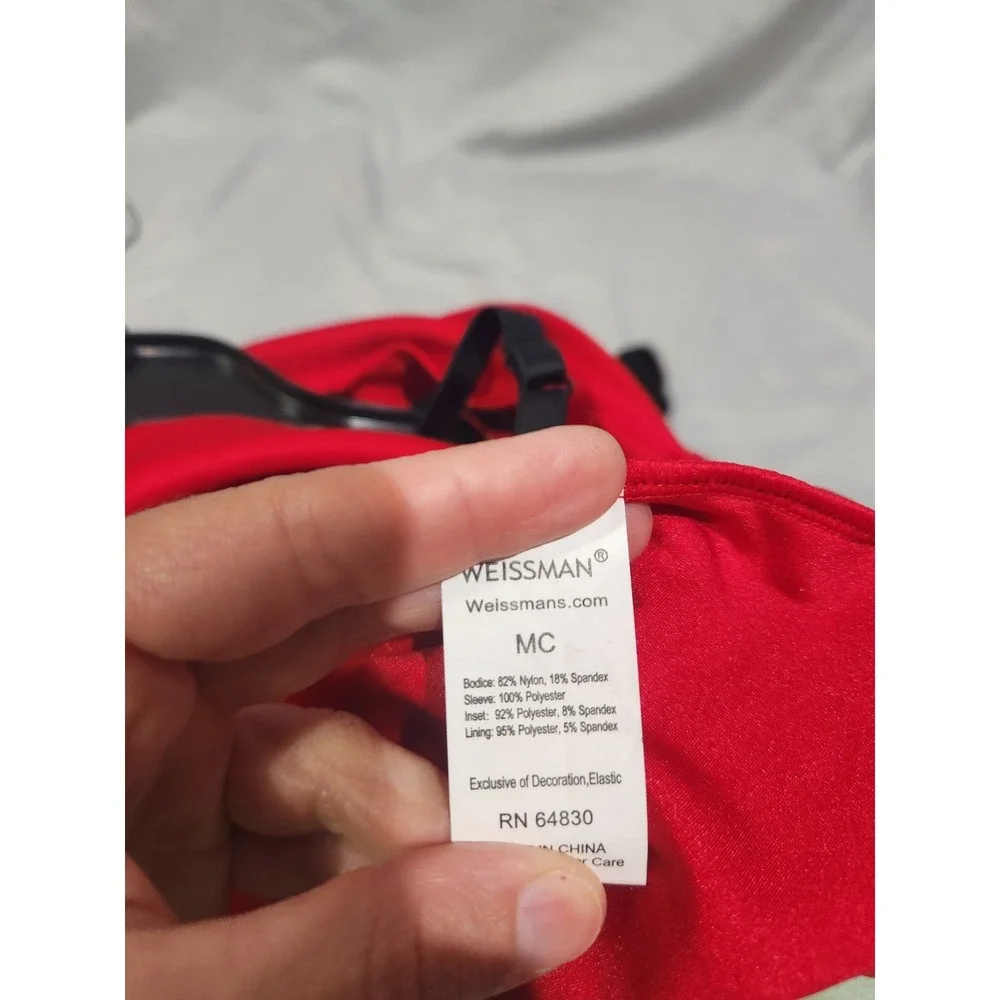 Weissman One Piece Shorts and Hooded Sequined Zip Up‎ Style 14199 MC Racing Gear